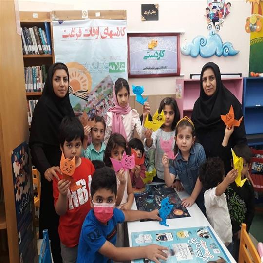 کلاس اوریگامی "آموزش گربه "
